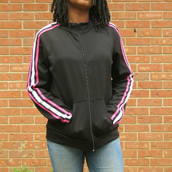 Black and Pink Jacket - Picture 1 of 3